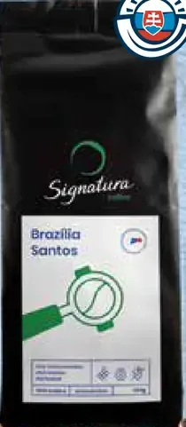 Signatura Brazília Santos zrnková káva