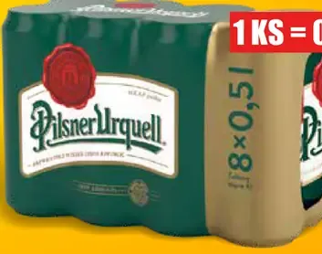 Pilsner Urquell plechovka