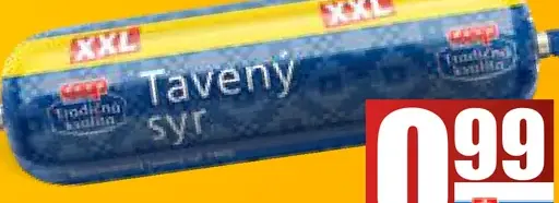 Tesco Tavený syr XXL