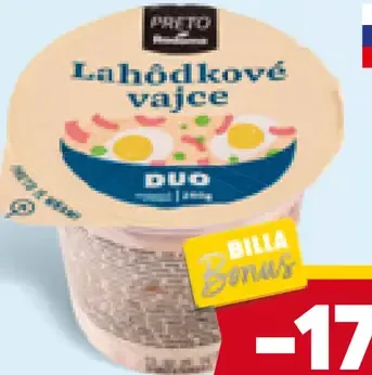 Lahôdkové vajce duo