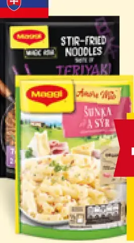 Maggi cestoviny so sójovou omáčkou