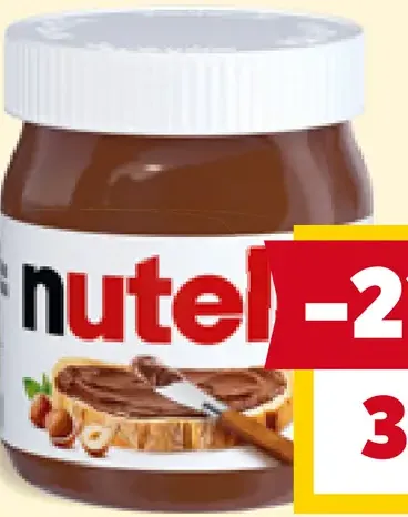 Nutella nátierka