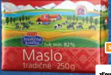 Tradičná kvalita Maslo tradičné