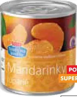 Mandarínky lúpané