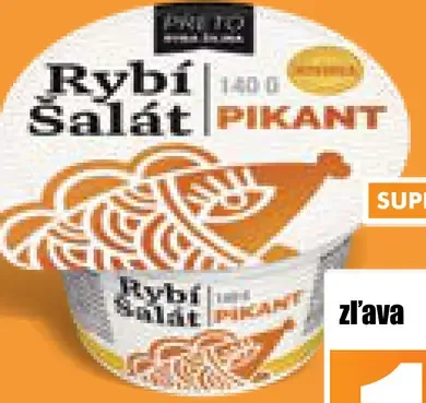 Rybí šalát pikant