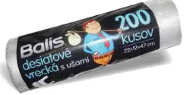 Balis desiatové vrecká