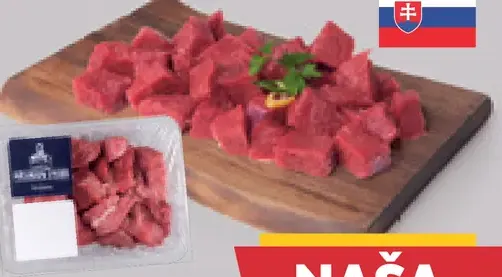 Hovädzie na guláš Mäsiarov výber