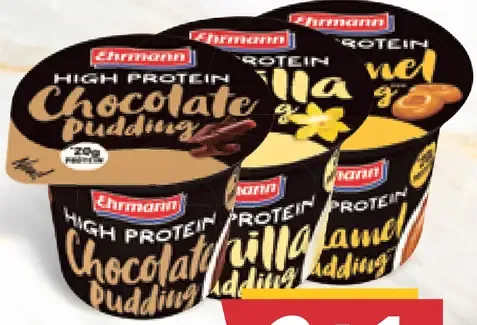 Ehrmann High Protein puding deľaktózaný