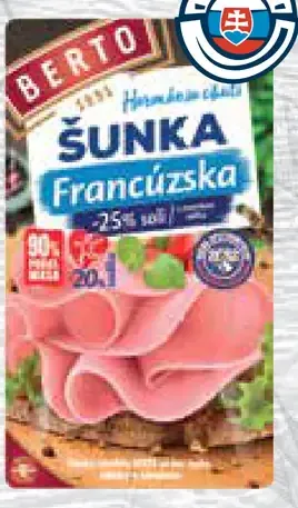 Berto Šunka francúzska
