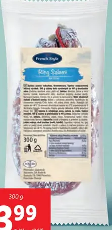 French Style Bravčová klobása