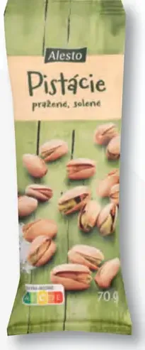Alesto Pistácie pražené, solené