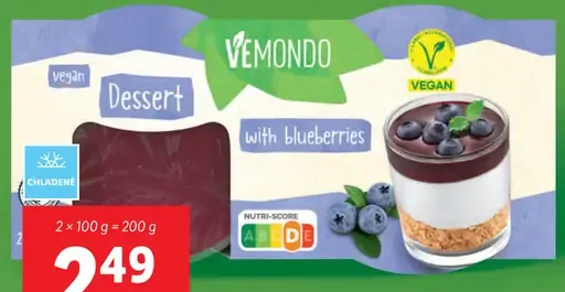 Vemondo Vegánsky cheesecake