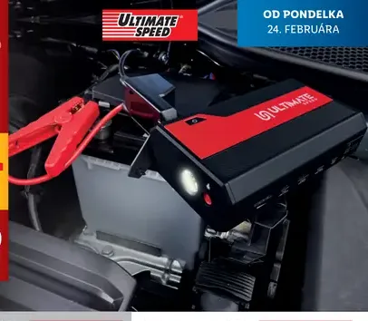 Ultimate Speed Mobilný štartovací zdroj s powerbankou
