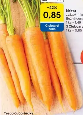 Mrkva zväzok