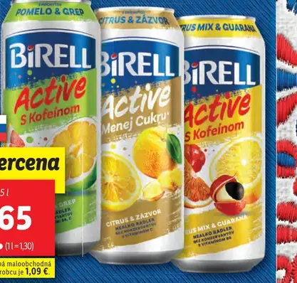 Birell Active plechovka