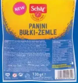 Schär bezlepková biela žemľa