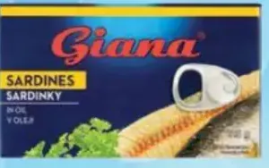 Giana sardinky v oleji