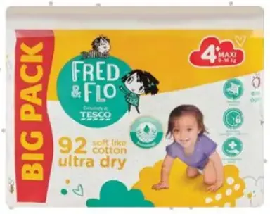 Fred&Flo ultra dry maxi detské plienky