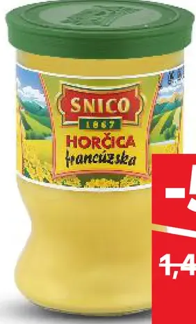 Snico Francúzska horčica