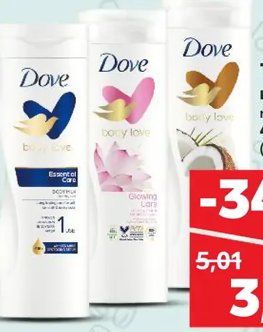 Dove Telové mlieko