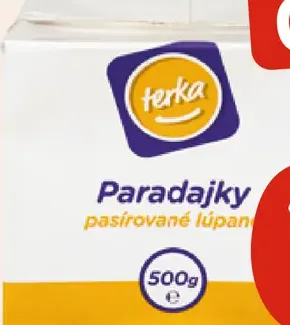 Terka paradajky pasírované lúpané