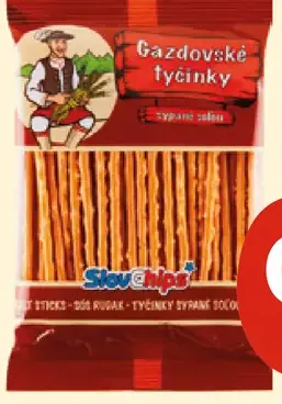 Gazdovské tyčinky solené