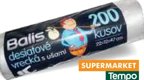 Balis desiatové vrecká