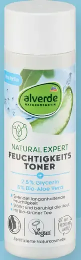 Alverde NATURKOSMETIK NATURAL EXPERT hydratačný pleťový toner