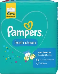 Pampers detské vlhčené utierky