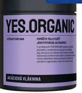 YES.Natural Akáciová vláknina prášok