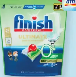 Finish Powerball Ultimate All in 1 Regular kapsuly do umývačky riadu