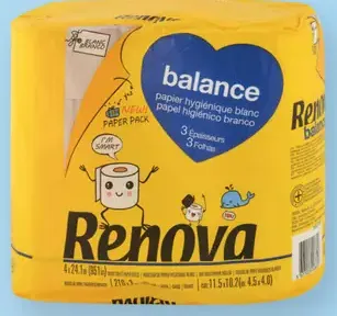 Renova balance 3-vrstvový toaletný papier