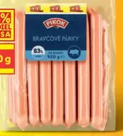 Pikok Bravčové párky