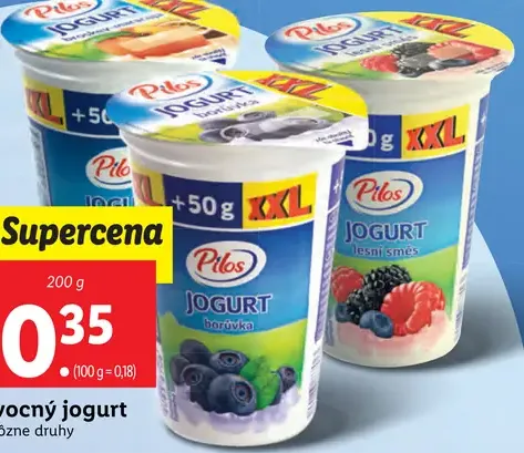 Pilos Ovocný jogurt