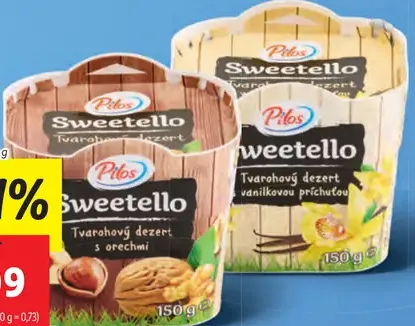 Pilos Sweetello tvarohový dezert