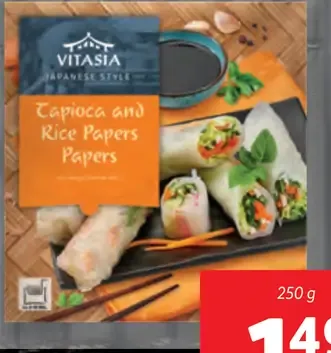 Vitasia Plátky na prípravu jarných roliek