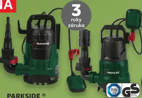 Parkside Ponorné čerpadlo