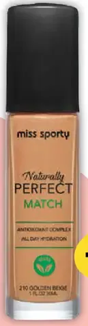 Miss Sporty Naturally Perfect Match make-up