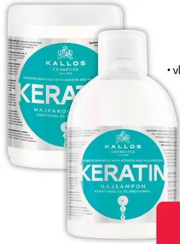 Kallos Keratin vlasová maska