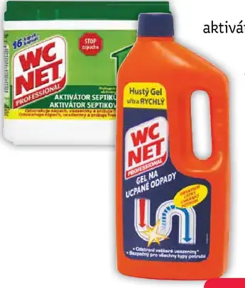 WC Net gél na čistenie odpadov
