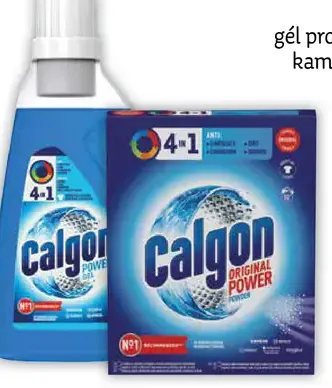 Calgon 4 v 1, prášok proti vodnému kameňu