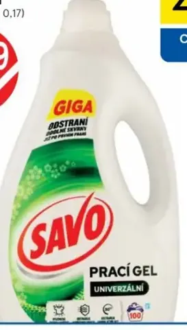 Savo univerzálny prací gél