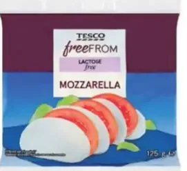 TESCO Free From Mozzarella bez laktózy