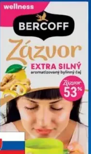 Bercoff Zázvor Extra silný čaj