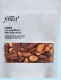 Tesco Finest orechy mix solené karamelizované