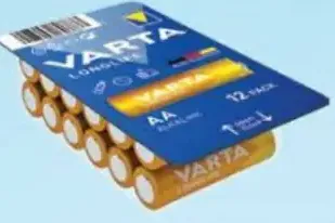 Varta Longlife batérie
