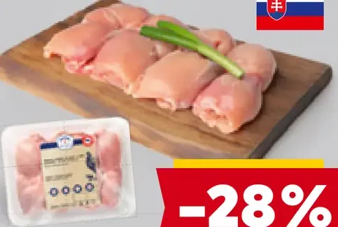Kuracie stehná bez kosti a kože