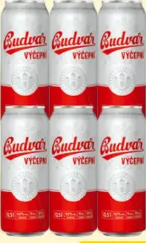 Budweiser Budvar svetlé pivo