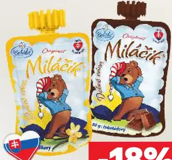 Milacik Smotanový dezert