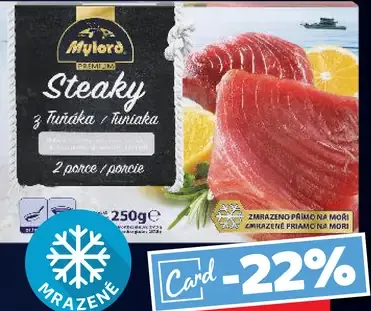 Mylord Steak z tuniaka glazovaný